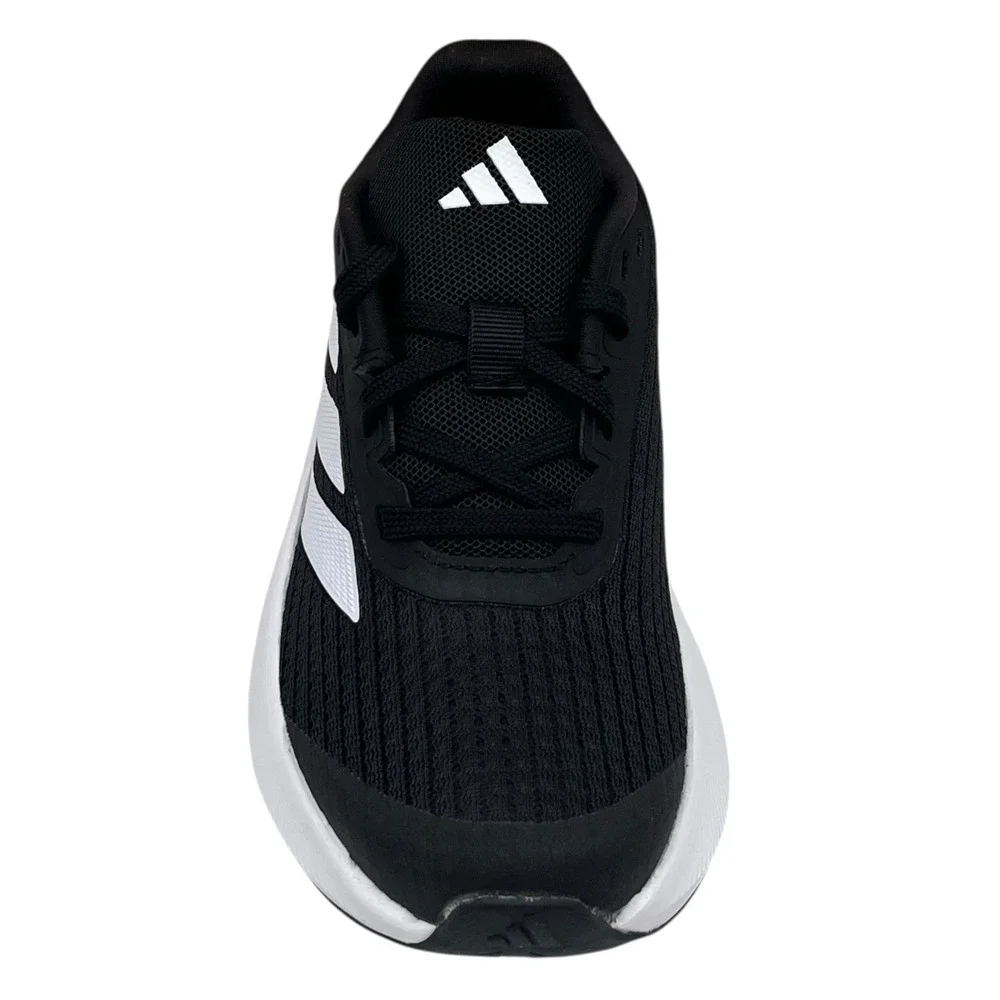 Adidas Duramo SL Little Boys Girls Running Shoes Size 10.5 Black White Sneakers